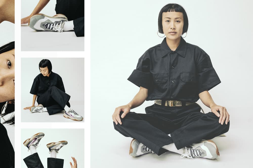 PUMA Thunder Electric Gray Violet Lavender Editorial