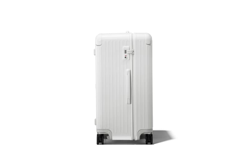 RIMOWA's New Travel Suitcase Collection Luggage Bag Vacation Summer Red Black White Silver Aluminium Design