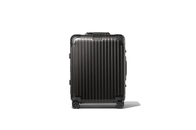 RIMOWA's New Travel Suitcase Collection Luggage Bag Vacation Summer Red Black White Silver Aluminium Design