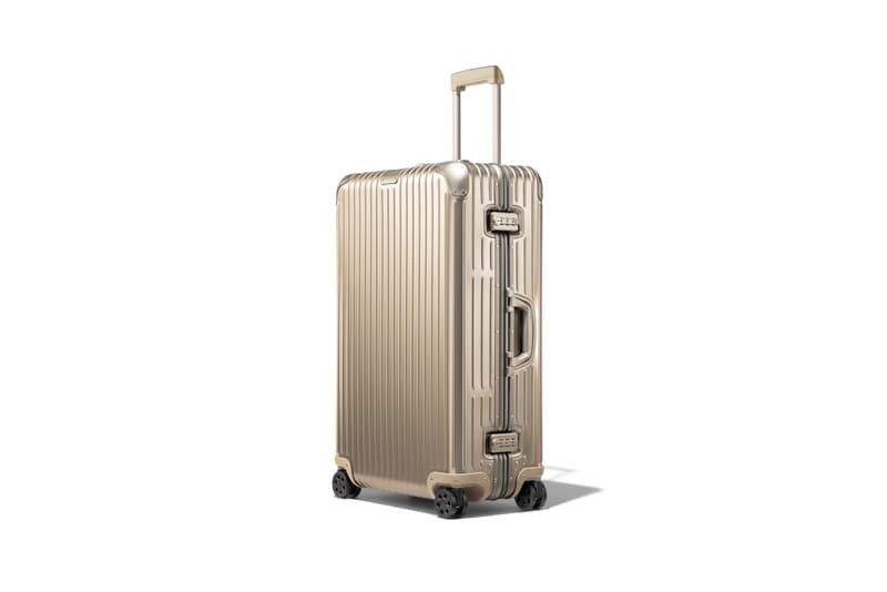 RIMOWA's New Travel Suitcase Collection Luggage Bag Vacation Summer Red Black White Silver Aluminium Design