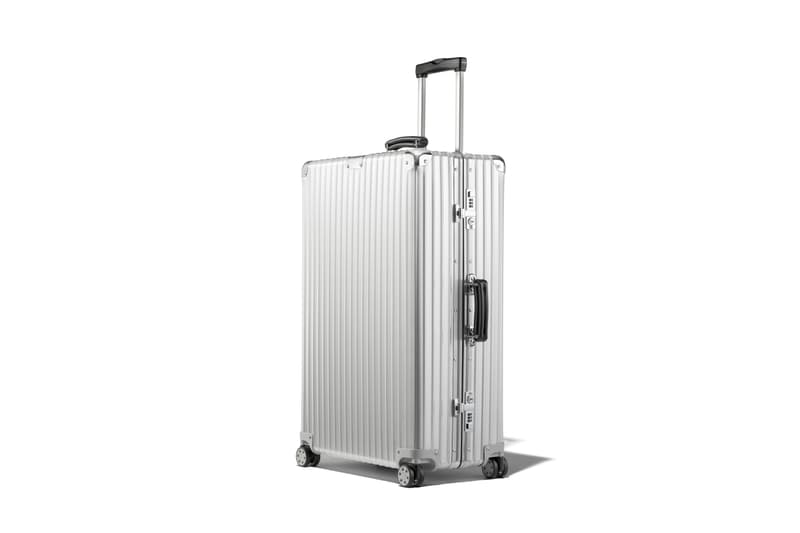 RIMOWA's New Travel Suitcase Collection Luggage Bag Vacation Summer Red Black White Silver Aluminium Design