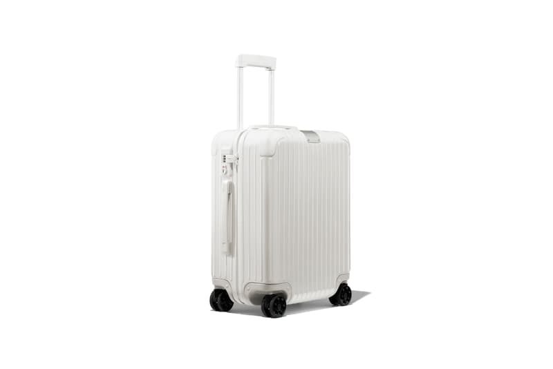 RIMOWA's New Travel Suitcase Collection Luggage Bag Vacation Summer Red Black White Silver Aluminium Design