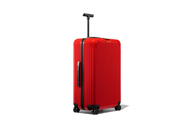 RIMOWA's New Travel Suitcase Collection Luggage Bag Vacation Summer Red Black White Silver Aluminium Design