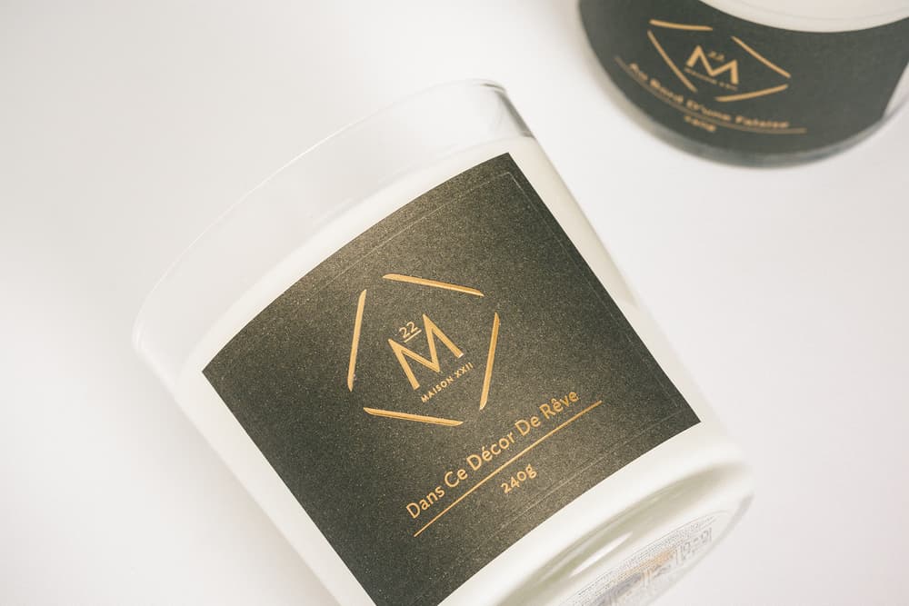 maison xxii scented candles southern france