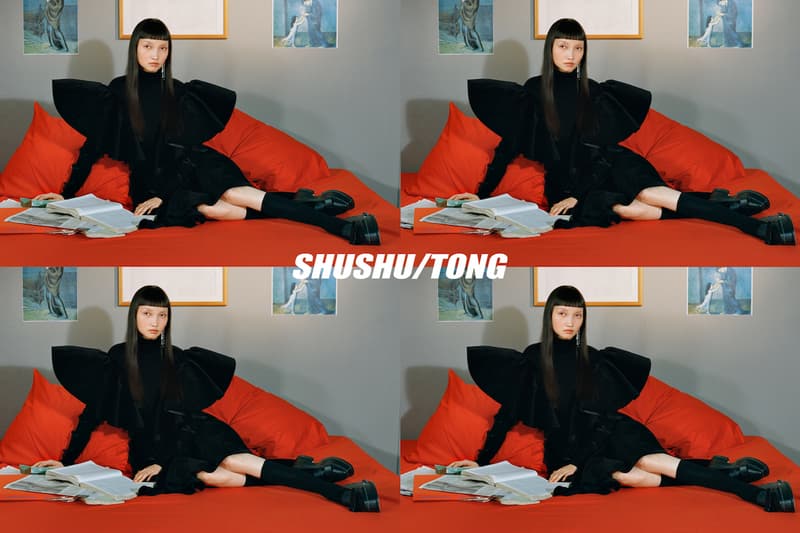 SHUSHU/TONG Fall/Winter 2018 Campaign Collection Lookbook Chinese UK School Uniforms Designer