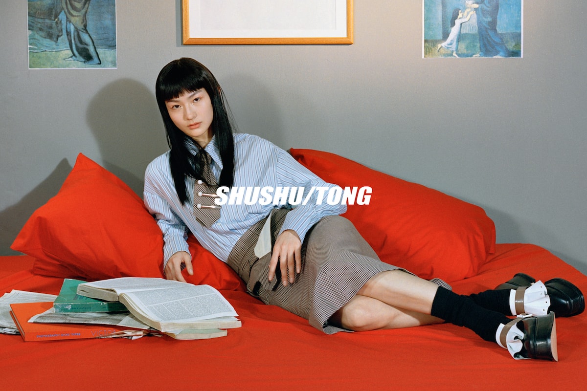 SHUSHU/TONG Fall/Winter 2018 Campaign Collection Lookbook Chinese UK School Uniforms Designer