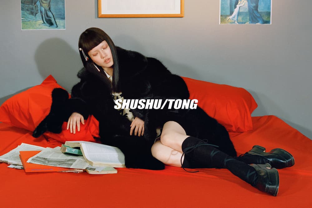 SHUSHU/TONG Fall/Winter 2018 Campaign Collection Lookbook Chinese UK School Uniforms Designer