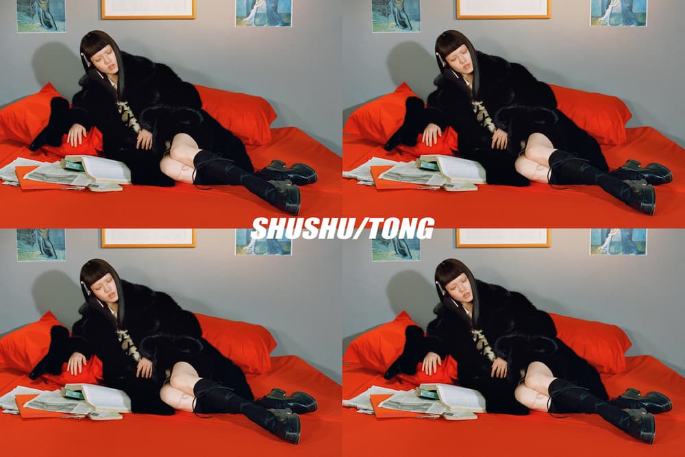 SHUSHU/TONG Fall/Winter 2018 Campaign Collection Lookbook Chinese UK School Uniforms Designer