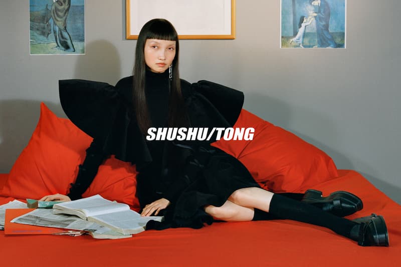 SHUSHU/TONG Fall/Winter 2018 Campaign Collection Lookbook Chinese UK School Uniforms Designer