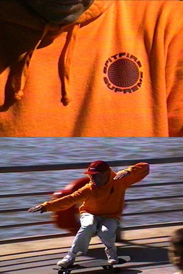 Spitfire x Supreme Spring/Summer 2018 Collection Hoodie Orange