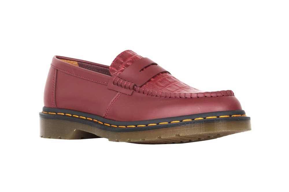 Stussy Dr. Martens Penton Loafer Red