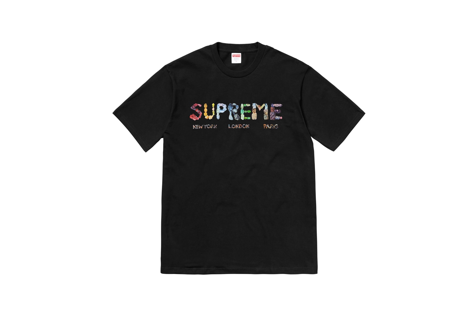Supreme Summer 2018 T-Shirt Tees Collection Logo Black