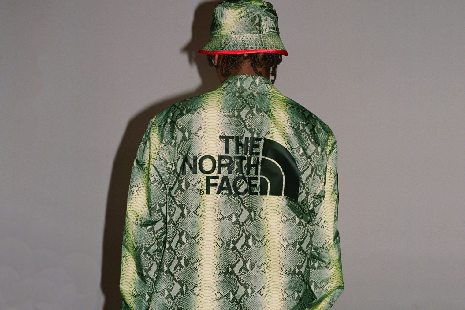 north face supreme camo jacket