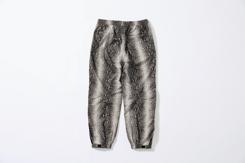 Supreme x The North Face Grey Snakeskin Print Pants