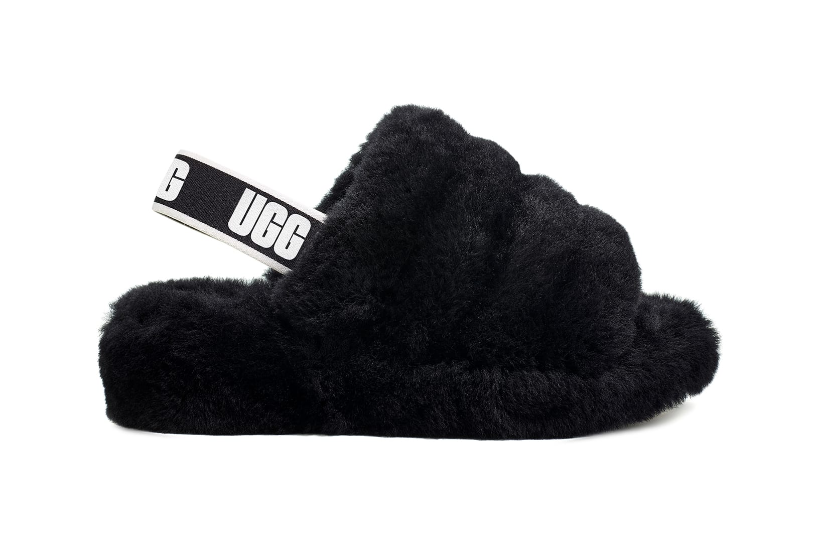 uggs furry sandals