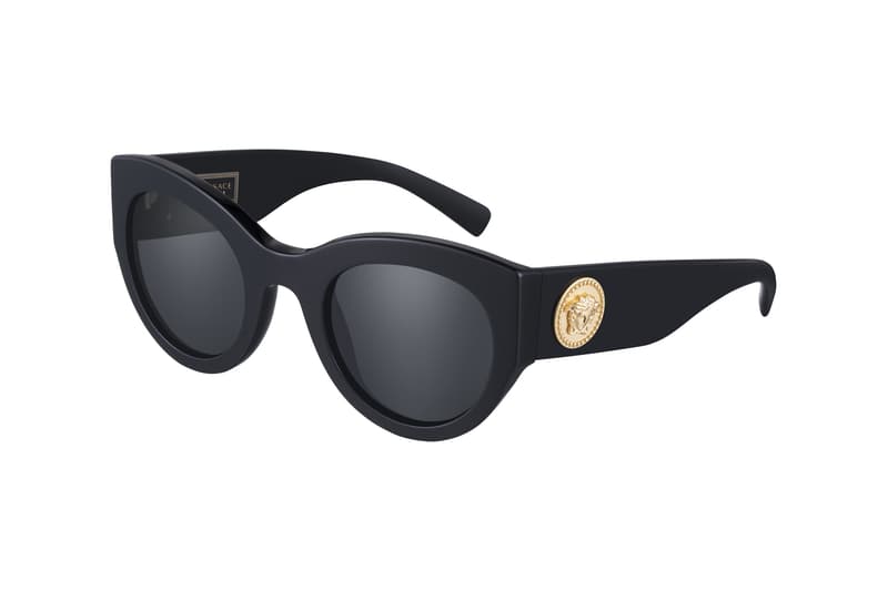 Versace Tribute Fall/Winter 2018 Sunglasses prada Collection Oversized Black Gold