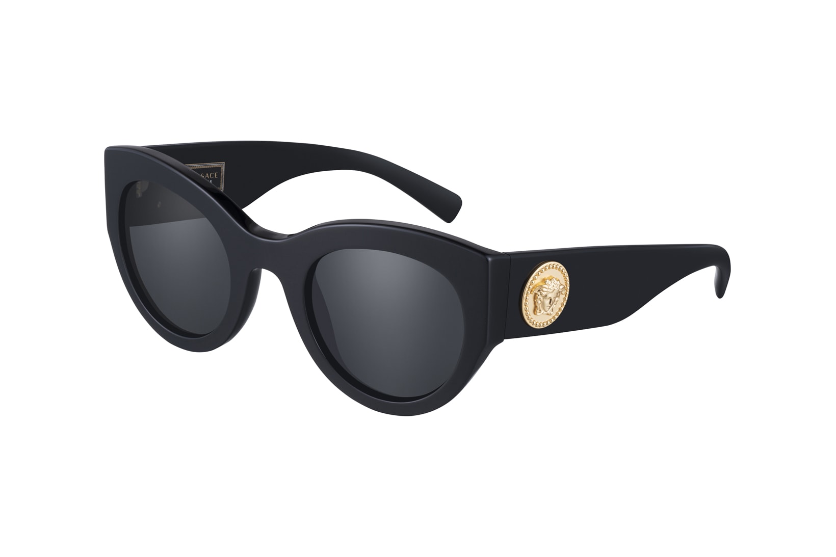 Versace Tribute Fall/Winter 2018 Sunglasses Collection Oversized Black Gold