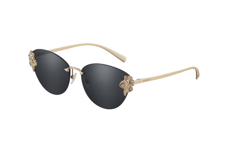 Versace Tribute Fall/Winter 2018 Sunglasses prada Collection Black Gold