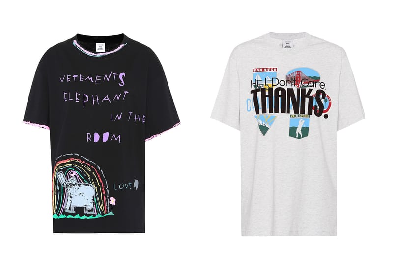 vetements t shirts