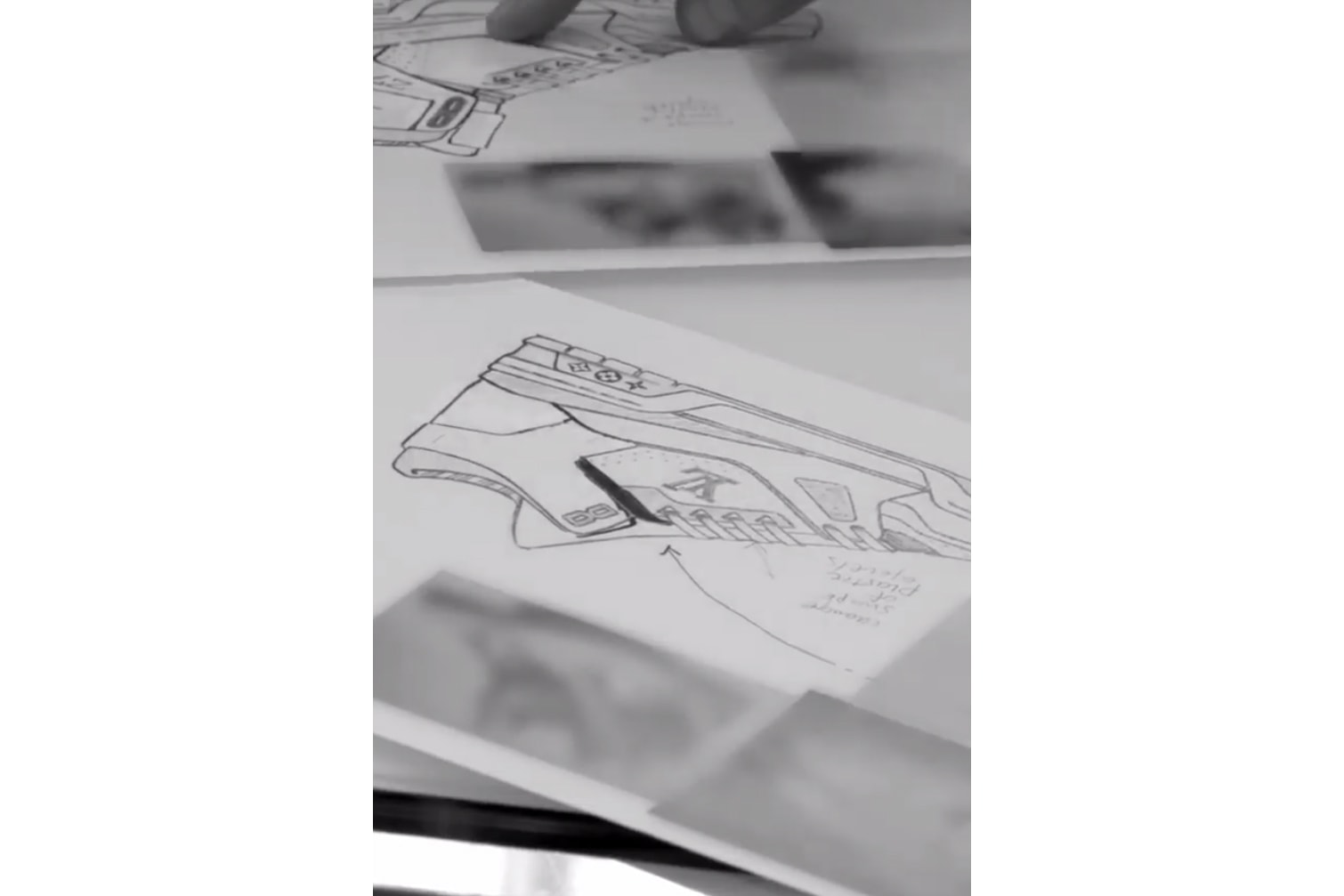 Virgil Abloh Reveals His First Louis Vuitton Sneaker in Sketches - Sneaker  Freaker