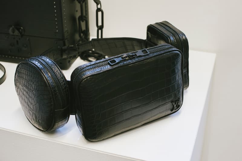 Virgil Abloh Louis Vuitton Spring/Summer 2019 Belt Bag Black
