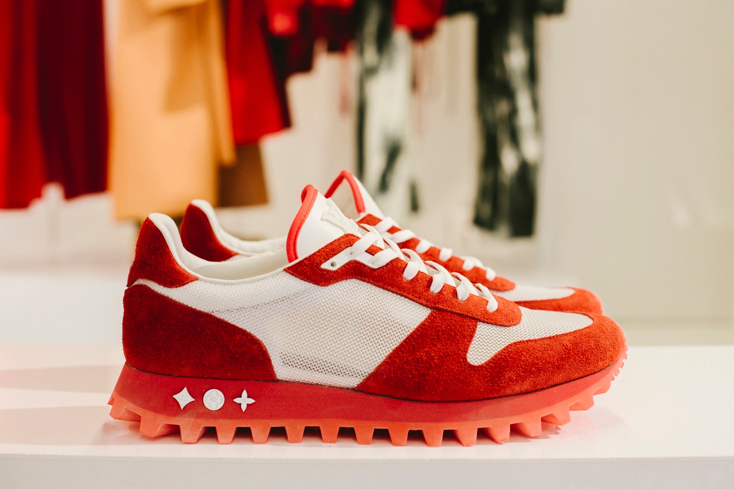 Virgil Abloh Louis Vuitton Spring/Summer 2019 Sneaker Red