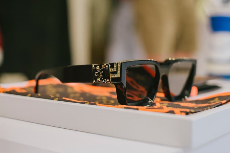 Virgil Abloh Louis Vuitton Spring/Summer 2019 Sunglasses Black