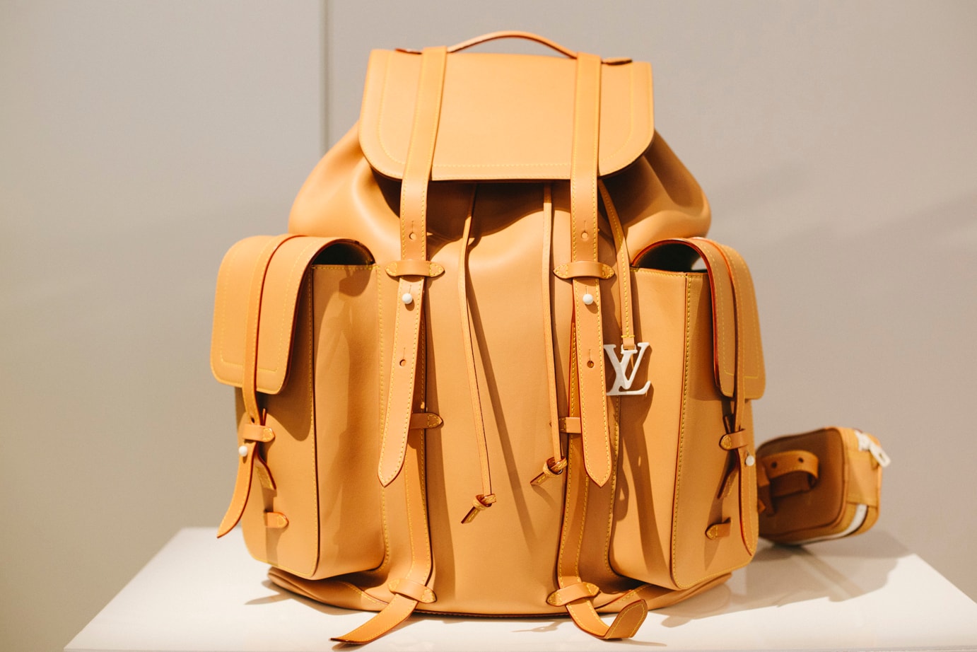 Virgil Abloh Louis Vuitton Spring/Summer 2019 Backpack Orange