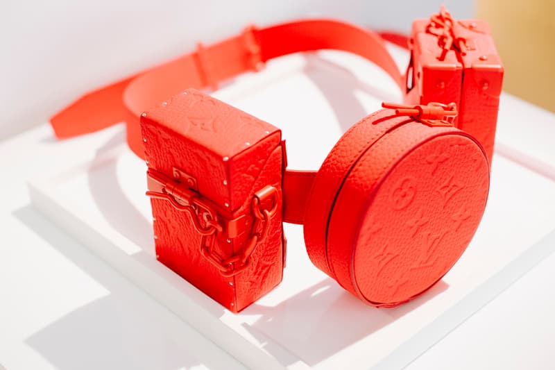 Virgil Abloh Louis Vuitton Spring/Summer 2019 Belt Bag Red