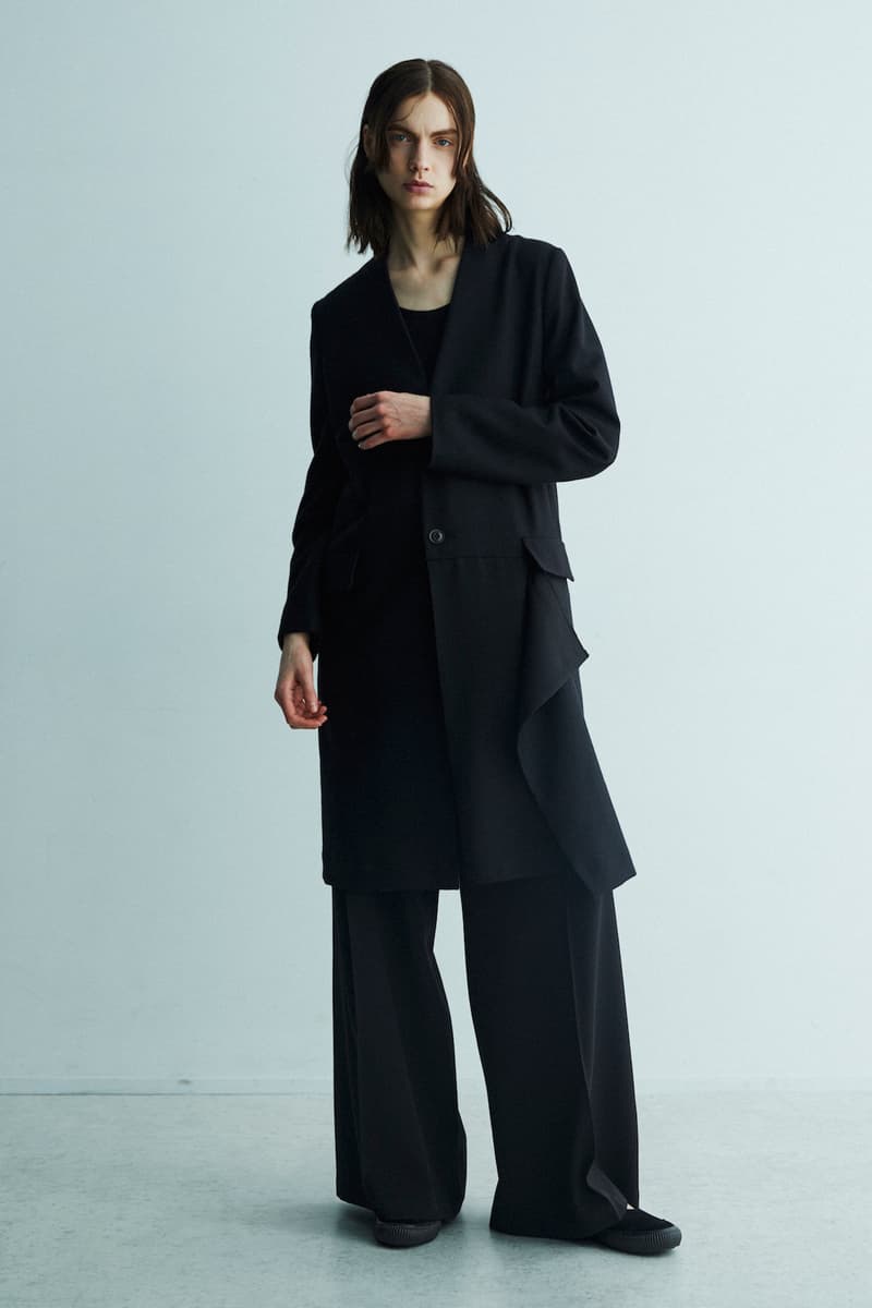 Y's Fall/Winter 2018 Lookbook Yohji Yamamoto Layer Autumn