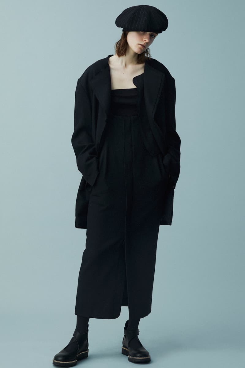 Y's Fall/Winter 2018 Lookbook Yohji Yamamoto Layer Autumn