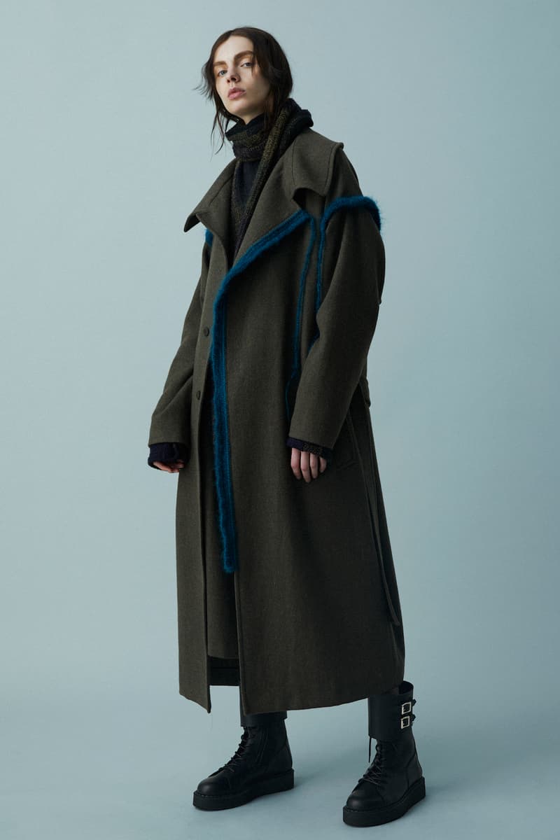 Y's Fall/Winter 2018 Lookbook Yohji Yamamoto Layer Autumn