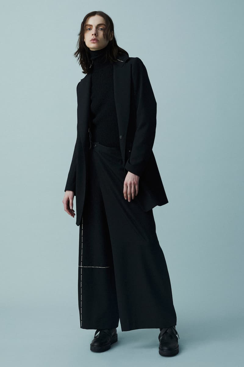 Y's Fall/Winter 2018 Lookbook Yohji Yamamoto Layer Autumn