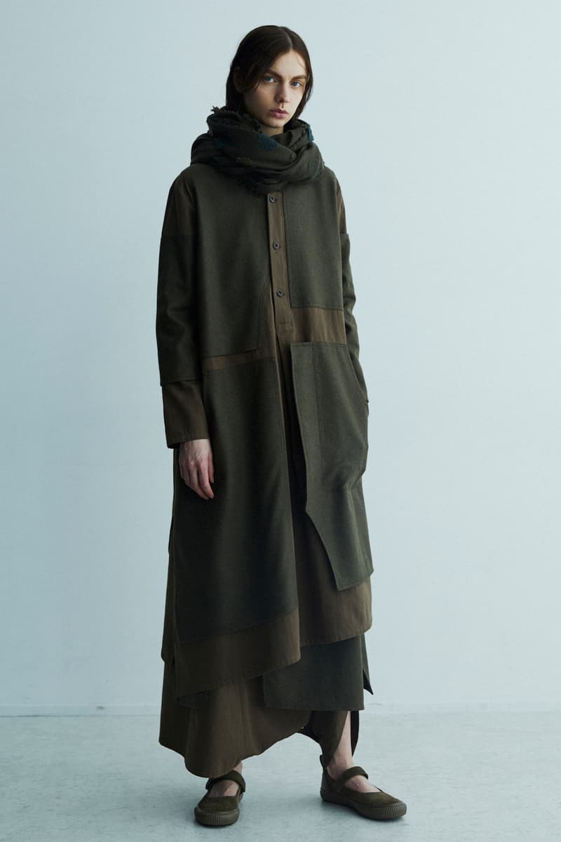 Y's Fall/Winter 2018 Lookbook Yohji Yamamoto Layer Autumn