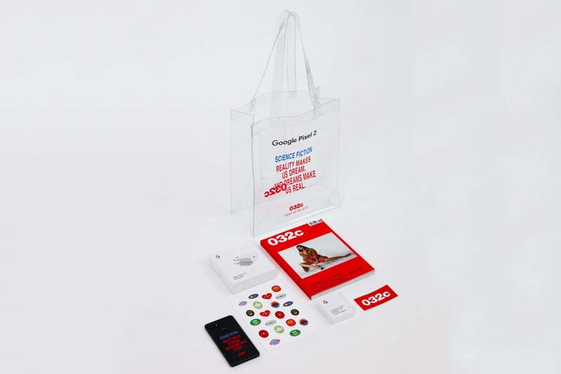 032c Has Created a Tote Bag & Live Case for the Google Pixel 2