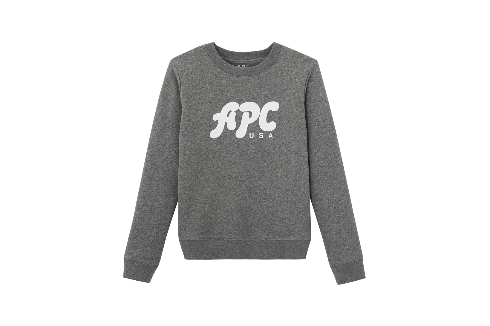 A.P.C. Fall/Winter 2018 Collection Emma Sweatshirt Grey