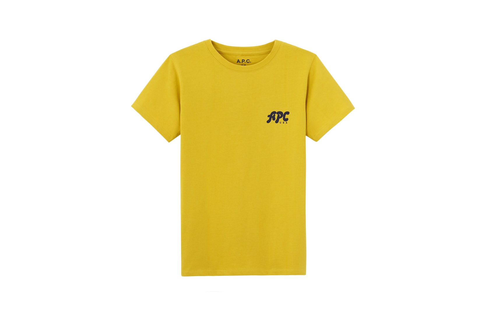 A.P.C. Fall/Winter 2018 Collection Holly T-shirt Mustard