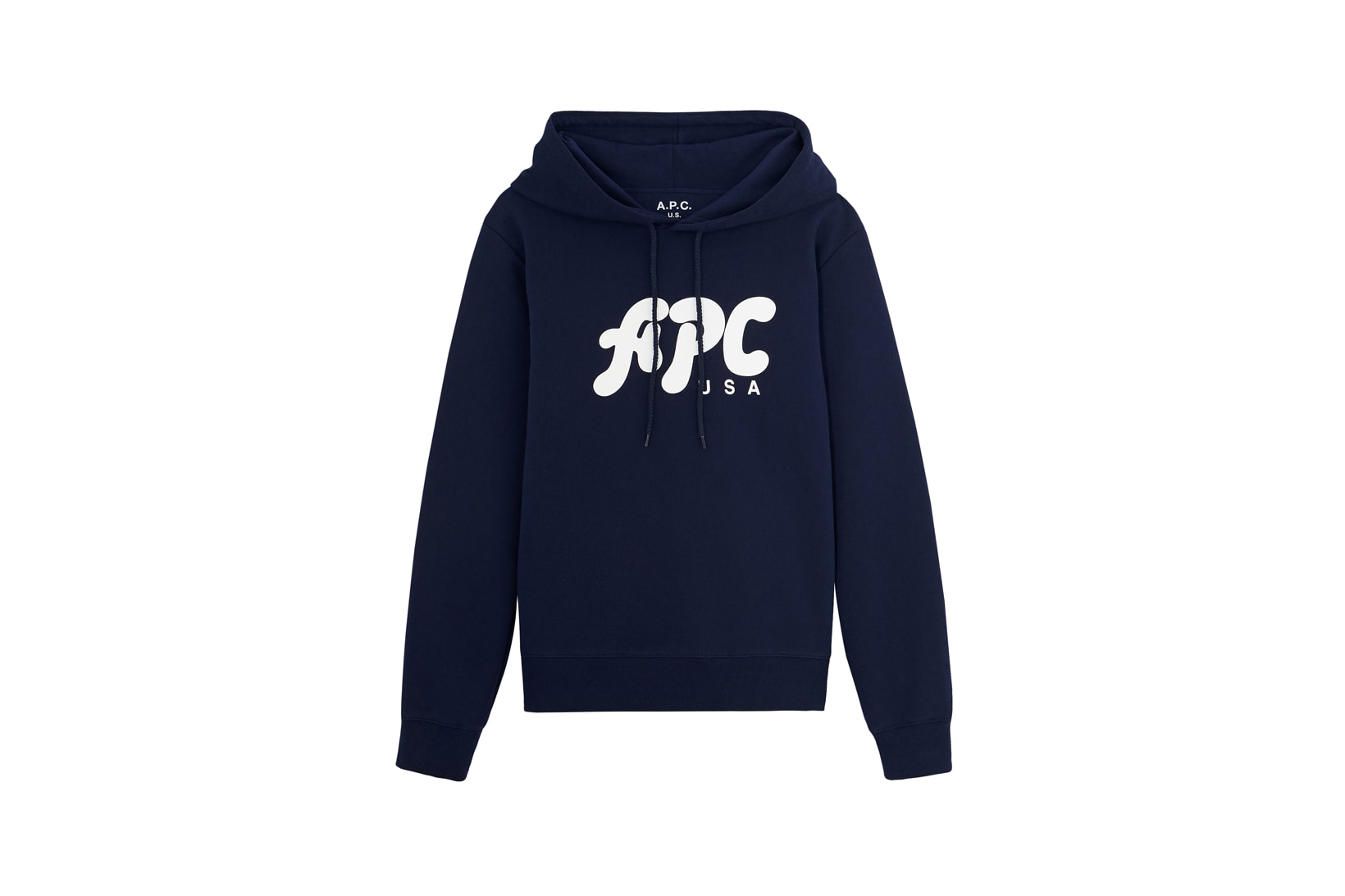 A.P.C. Fall/Winter 2018 Collection Sally Hoodie Navy