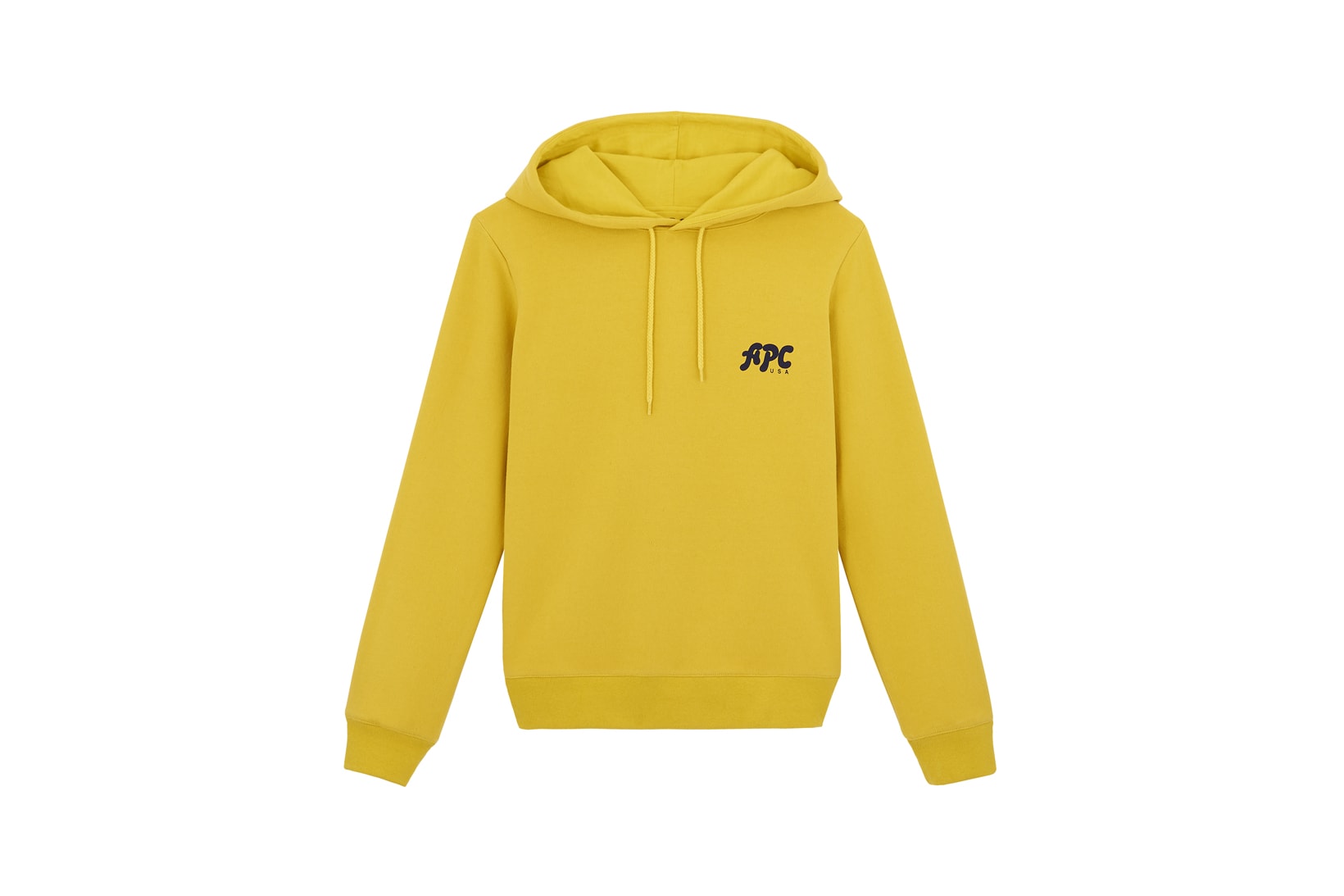 A.P.C. Fall/Winter 2018 Collection Jenny Hoodie Mustard