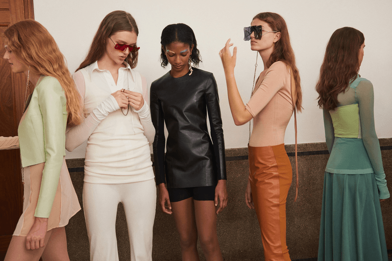 A Backstage Look at Acne Studios' SS19 Runway Show