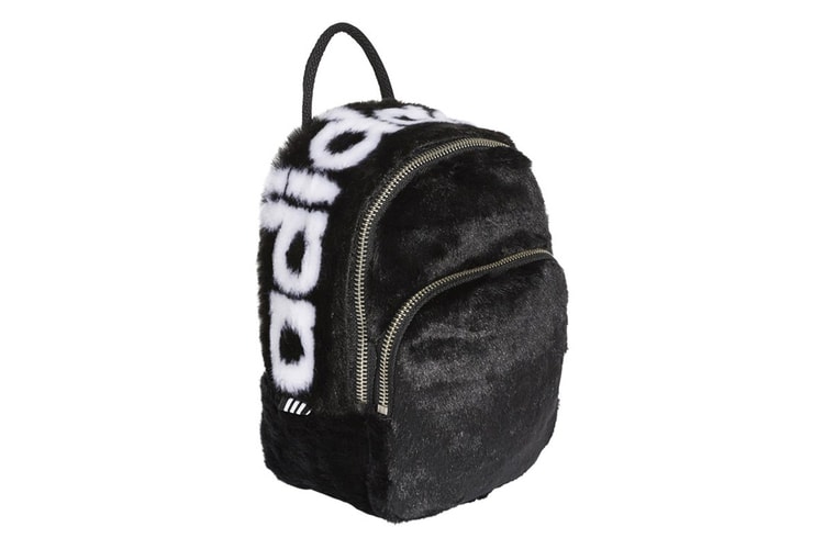 adidas Has Released New Bags, Including a Monochromatic Faux Fur Mini Backpack