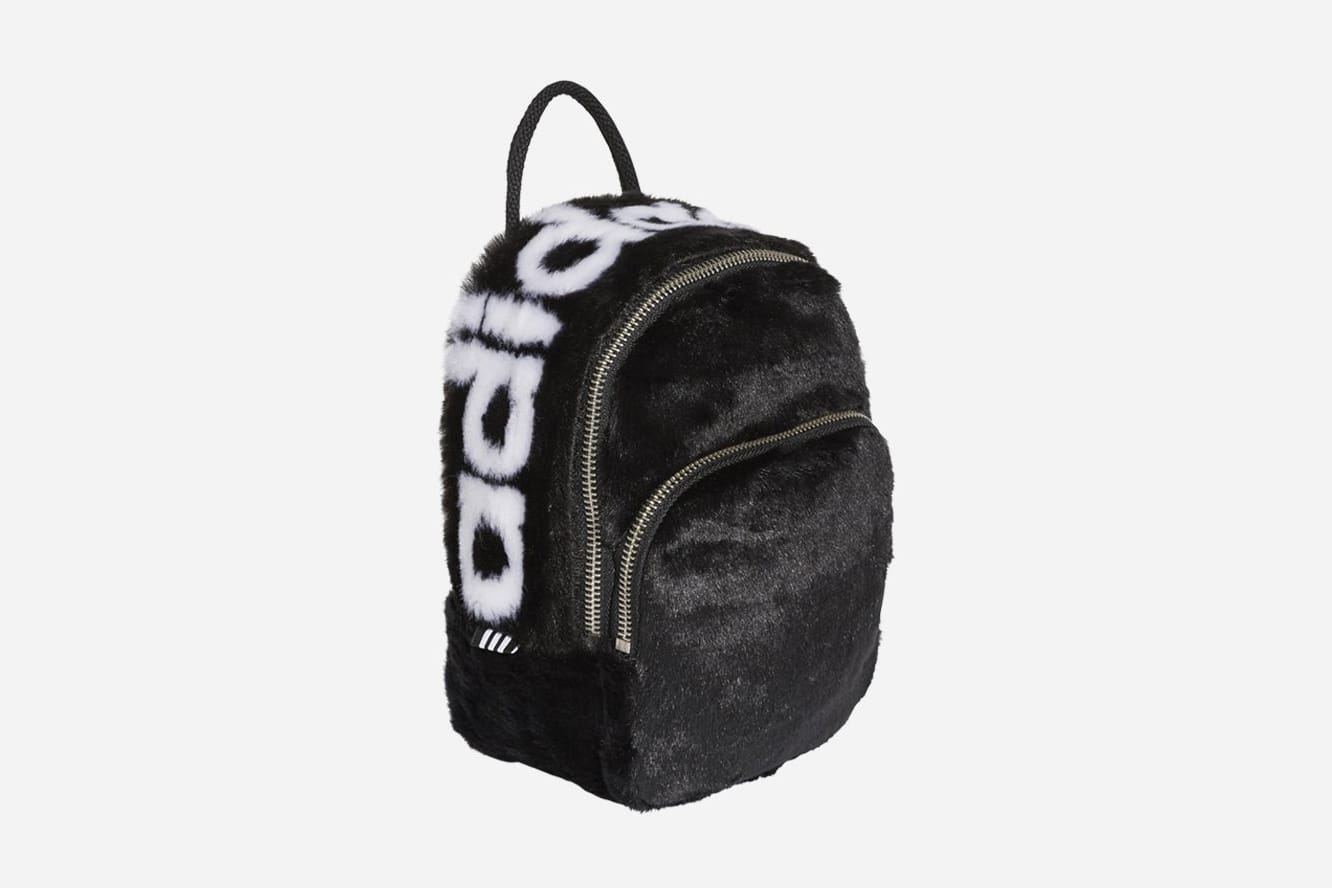 adidas Drops a Faux Fur Mini Backpack 
