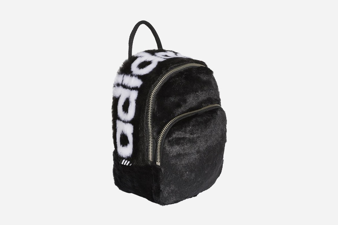 Adidas Drops A Faux Fur Mini Backpack Hypebae