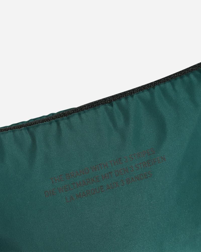 adidas monochromatic black white faux fur mini backpack noble green fanny pack waist bag