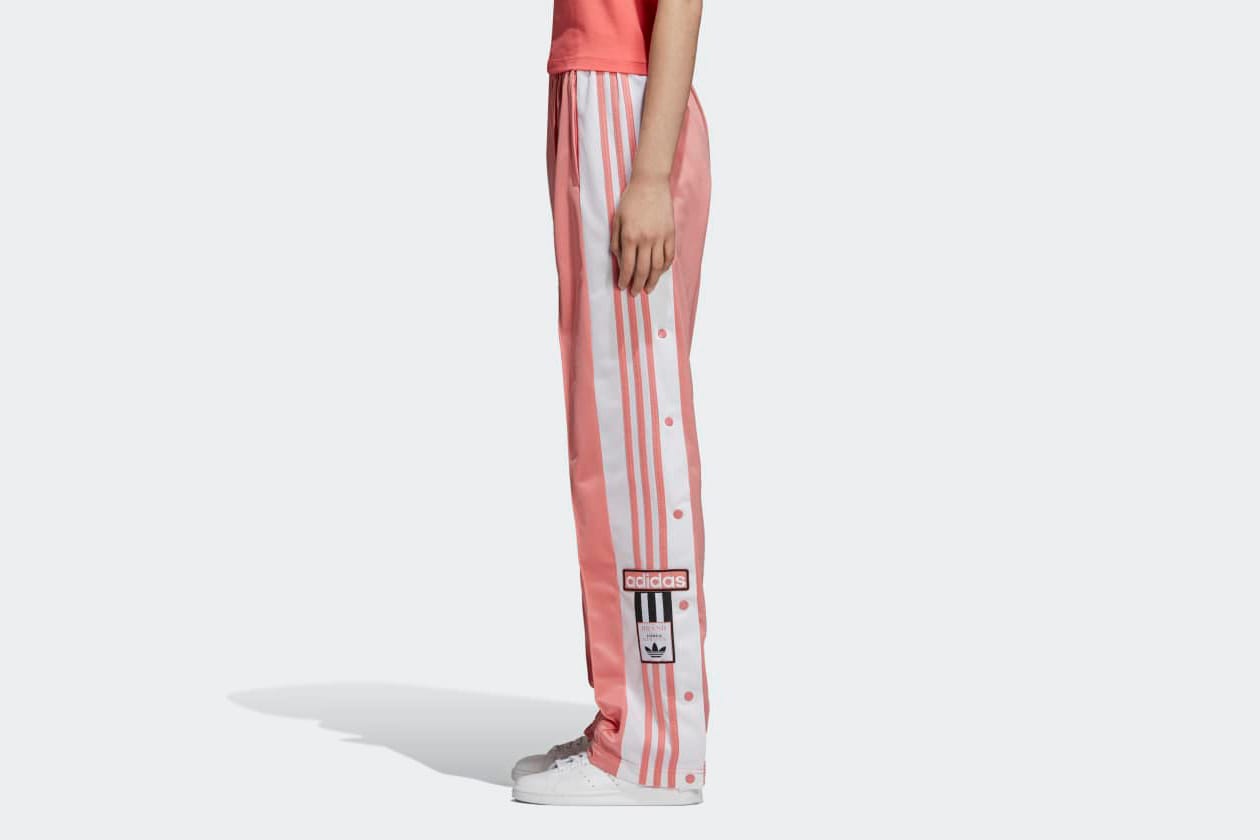 adidas adibreak track pants pink