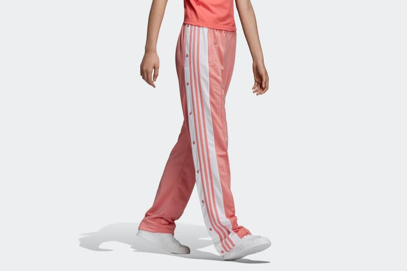 adidas Originals Adibreak tearaway track pants Tactile Rose Pink