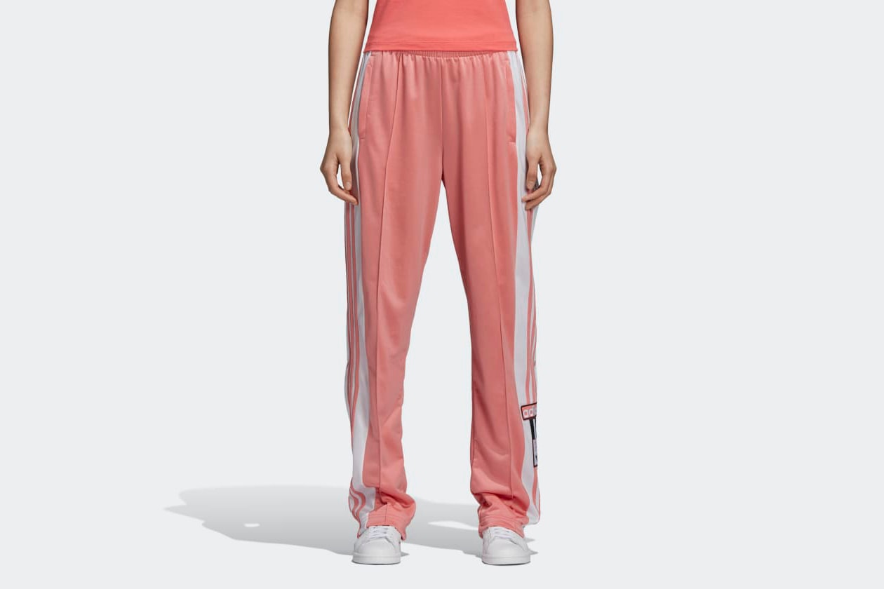 adidas Originals Adibreak tearaway track pants Tactile Rose Pink