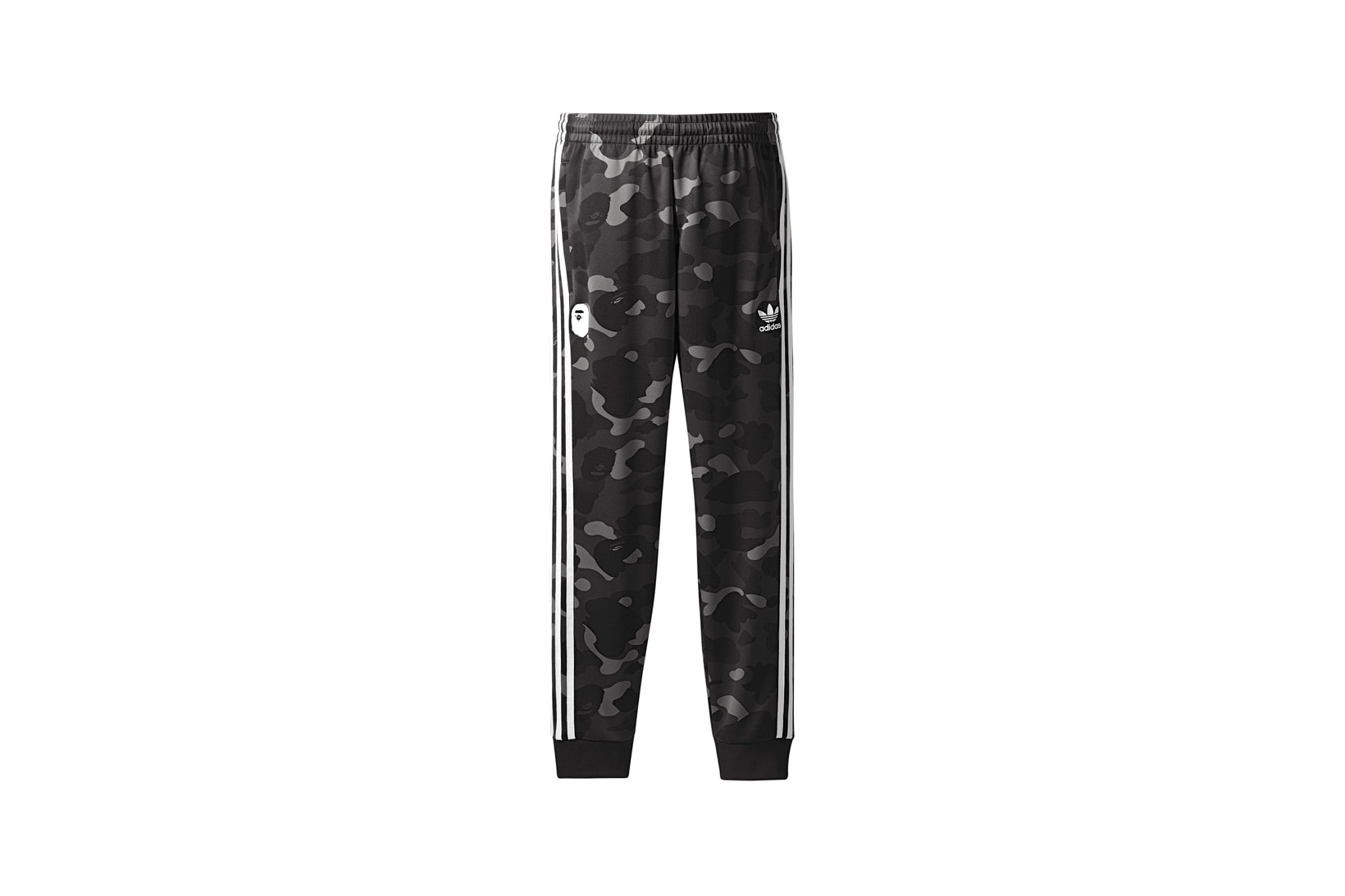 BAPE x adidas Originals Collection Track Pants Black