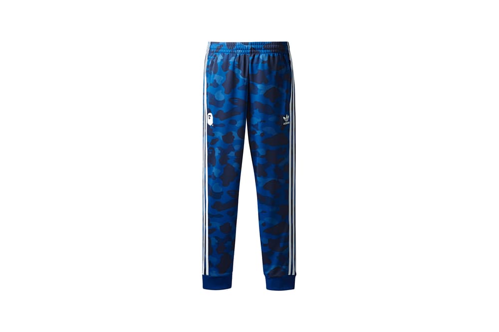 BAPE x adidas Originals Collection Track Pants Blue