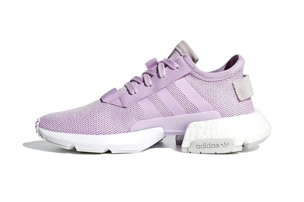 adidas pod s31 clear lilac boost eva midsole mesh lifestyle sneaker